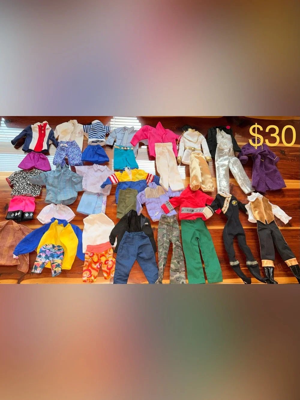 ken doll lot Assorted Kids Toy Clothing Set - Mixed Colors